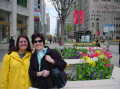 Ali and Carol at Chicago River