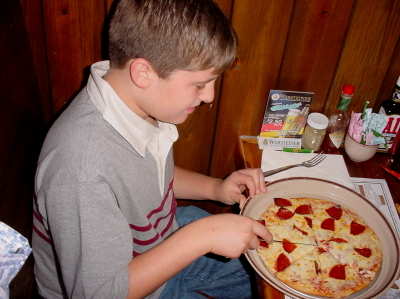 David at dinner
