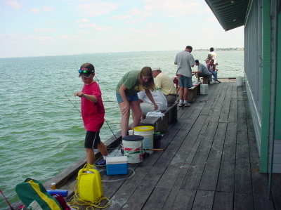 Fishing at City Pier
