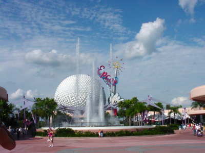 Fountain at EPCOT