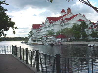 Grand Floridian docks