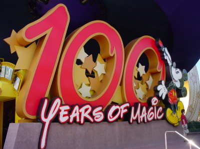 100 Years Sign MGM