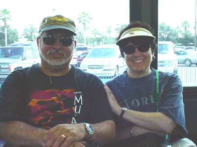Jim and Carol on Bus MGM