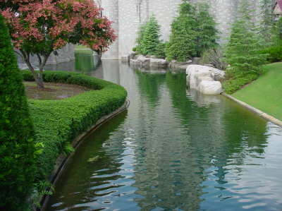 Moat around Castle