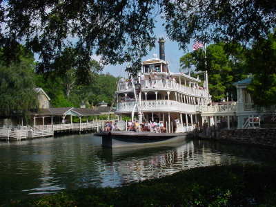 Paddle wheel Boat at WDW