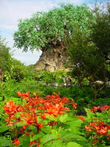Tree of Life and flowers