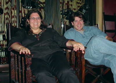 Alison and Noah at Jinko